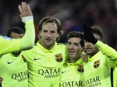 "Barcelona" triumfē Bilbao un pietuvojas "Real" līdz minimumam