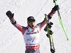 Ligetijs kļūst par trīskārtējo pasaules čempionu milzu slalomā