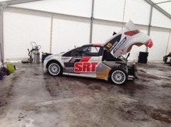 Reinis Nitišs uzvar RallyX on Ice posmā Zviedrijā