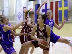 U16 izlasei skarba sakāve Tartu, Latvijas Universitāte saglabā intrigu