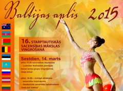 Rīgā notiks mākslas vingrošanas "Baltijas aplis 2015"