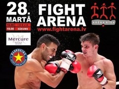 28. martā Arēnā Rīga notiks "Fight Arena" turnīrs