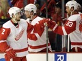 "Penguins" savā laukumā piedzīvo bezierunu zaudējumu pret "Red Wings"