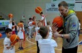 Foto: "Basketbols aicina" priecē bērnus Jēkabpilī