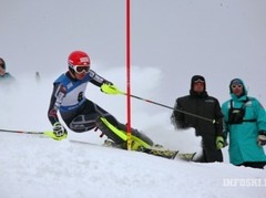 K.Zvejnieks nenosargā pirmo vietu Slovākijas čempionātā slalomā