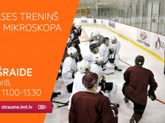 Rīt tiešraidē Latvijas hokeja izlases treniņš "zem mikroskopa"
