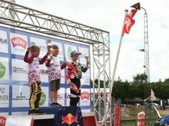 Latvijas jaunajiem BMX braucējiem četras godalgas Eiropas kausa 6. posmā