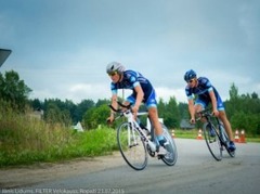 "FILTER Velokauss 2015" pāru brauciena sacensībās dubultuzvaru izcīna "Rietumu Delfin"