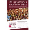 Latvijas izlases basketbolisti 30.augustā tiksies ar faniem