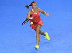 Ostapenko ar graujošu uzvaru nopelna pirmo WTA pusfinālu