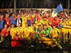 Eiropas minifutbola čempionātā sesto reizi pēc kārtas triumfē rumāņi