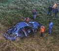 Video: Lietuviešu iznīcinātais ''Subaru'' pēc smagās avārijas