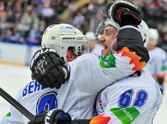 "CSKA" zaudē punktus, "Jugra" pārspēj "Sibir"