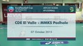 Video: EuroFloorball Cup 2015: CDE El Valle - MMKS Podhale. Spēles ieraksts