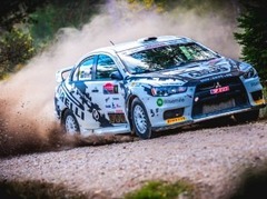 Divi igauņu piloti nodrošina latviešu ASRT komandai dubultuzvaru Igaunijas rallija čempionātā