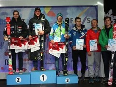 K.Zvejnieks un L.Gasūna nodrošina Latvijai uzvaras FIS slalomā Baltijas kausā arī otrajā dienā
