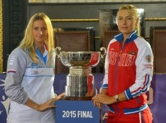 "Fed Cup" fināls Prāgā: Čehija pret Krieviju