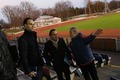 Foto: UEFA un LFF inspektē "Daugavas" stadionu Liepājā