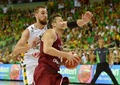 FIBA apskatnieki velta atzinīgus vārdus Latvijai un Porziņģim