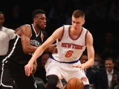 Porziņģim 12+10, "Knicks" bez Entonija zaudē Bruklinā