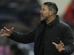 Simeone: "Pat ar astoņiem laukuma spēlētājiem izveidojām momentu"