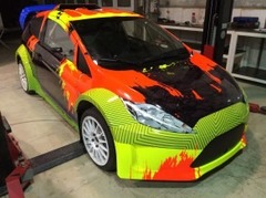 ''RallyX on Ice'' sacīkstēs ar latviešu komandas mašīnu startēs ASV autosporta talants