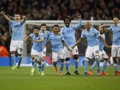 ''Manchester City'' triumfē Līgas kausā – pēdējo reizi Pelegrini vadībā
