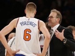Rembiss uzņemas vainu par "Knicks" zaudējumu, Porziņģis sarūgtināts