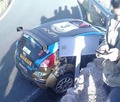 Video: Pazūdot bremzēm, Ostberga auto iebrauc klintī