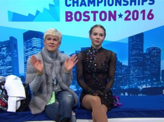 Video: Kučvaļska rāda garo programmu pasaules čempionātā Bostonā