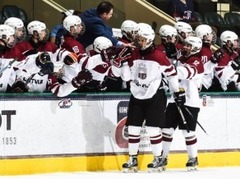 U18 hokejistiem priekšā čempionu un mājinieku pārbaudījums