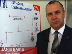 Video: Valmieras mērs Baiks prognozē playoff