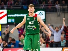 Dāvis Bertāns cīņā par Eirolīgas bronzu, finālā CSKA pret "Fenerbahce"