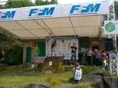 Kristeram Einasam pjedestāls Eiropas triāla čempionātā Francijā