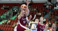 Latvijas U20 izlase izsēj 23 punktu pārsvaru uz zaudē