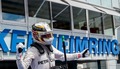 Foto: Vācijas F1 posmā triumfē Hamiltons