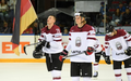 Foto: Latvijas izlase zaudē Vācijai un netiek uz olimpiskajām spēlēm