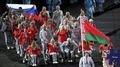 Rio paralimpisko spēļu atklāšanā Balkrievijas delegācija nes arī Krievijas karogu