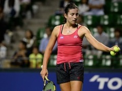 Sevastovai un Ostapenko pirmdienas rītā "Premier" turnīra mači Ķīnā