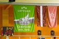 Foto: ''Valmiera/ORDO'' atklāj čempionu karogu un pārspēj Valku