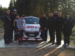 WRC čempiona Solberga 15 gadus vecais dēls Latvijā aizvada rallija testus