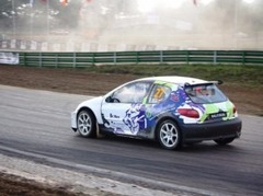 Edijs Ošs ar otro vietu debitē "RallyCross challenge Europe" seriālā