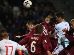Iespējas paliek neizmantotas: Latvija ar 0:2 zaudē arī Ungārijai