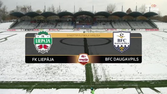 Video: Synottip futbola virslīga: FK "Liepāja" - BFC "Daugavpils". Spēles ieraksts