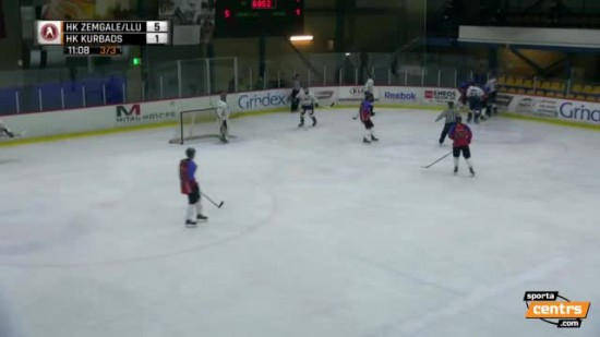 Video: LČ hokeja spēlē sulīgs kautiņš starp Grundmani un Jansonu