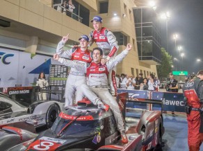 "Audi" atvadās ar uzvaru, par pasaules čempioniem kļūst "Porsche" piloti