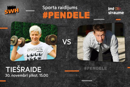 Tiešraide: Sporta raidījums #Pendele ar Valdi Valteru un Edgaru Buļu