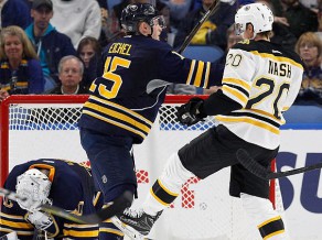 ''Sabres'' zaudē ''Bruins'', Girgensona spēles laiks nepalielinās