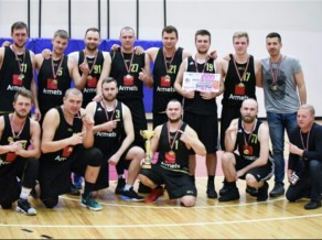 "Armets" pirmo reizi izcīna Jelgavas SSC kausu basketbolā