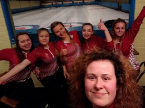 Latvijas junioru sieviešu izlase uzvar "Lockerbie Junior International" kērlinga turnīrā